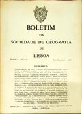 BOLETIM DA SOCIEDADE DE GEOGRAFIA DE LISBOA, N.Âº 7-12, JULHO-DEZEMBRO 1983.