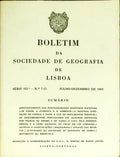 BOLETIM DA SOCIEDADE DE GEOGRAFIA DE LISBOA, N.Âº 7-12, JULHO-DEZEMBRO 1985.