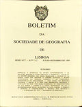 BOLETIM DA SOCIEDADE DE GEOGRAFIA DE LISBOA, N.Âº 7-12, JULHO-DEZEMBRO 1989.