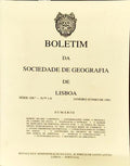 BOLETIM DA SOCIEDADE DE GEOGRAFIA DE LISBOA, N.Âº 1-6, JANEIRO-JUNHO 1991.