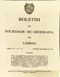 BOLETIM DA SOCIEDADE DE GEOGRAFIA DE LISBOA, N.Âº 1-12, JANEIRO-DEZEMBRO 1997.
