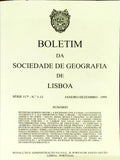 BOLETIM DA SOCIEDADE DE GEOGRAFIA DE LISBOA, N.Âº 1-12, JANEIRO-DEZEMBRO 1999.