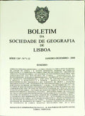 BOLETIM DA SOCIEDADE DE GEOGRAFIA DE LISBOA, N.Âº 1-12, JANEIRO-DEZEMBRO 2008.