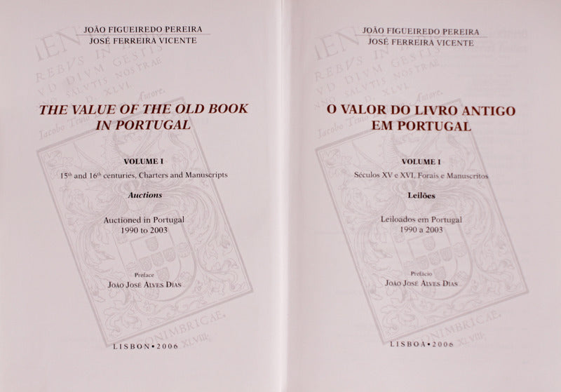O VALOR DO LIVRO ANTIGO EM PORTUGAL.