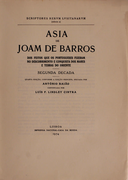 ASIA DE JOAM DE BARROS.