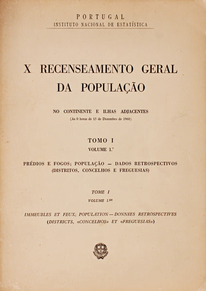 RECENSEAMENTO (X) GERAL DA POPULAÃ‡ÃƒO.