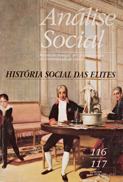 ANÃLISE SOCIAL, REVISTA DO INSTITUTO DE CIÃŠNCIAS SOCIAIS DA UNIVERSIDADE DE LISBOA, N.Âº 116-117, 1992.