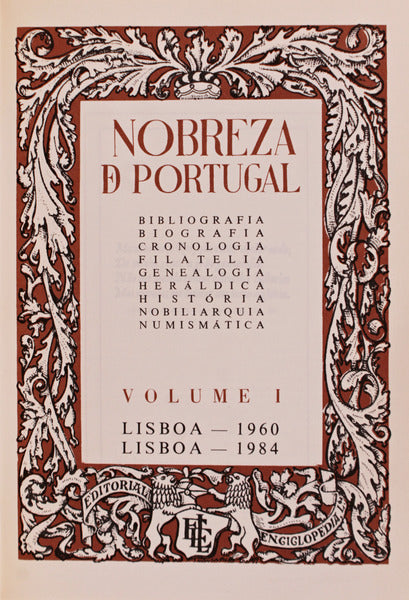 A NOBREZA DE PORTUGAL E DO BRASIL.