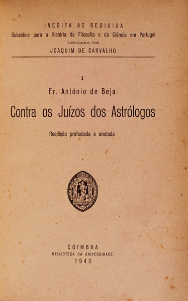 CONTRA OS JUÃZOS DOS ASTRÃ“LOGOS.