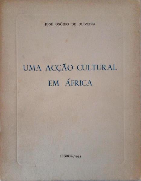 UMA ACÃ‡ÃƒO CULTURAL EM ÃFRICA.