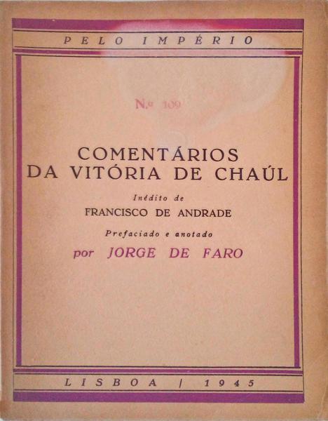 COMENTÃRIOS DA VITÃ“RIA DE CHAÃšL.