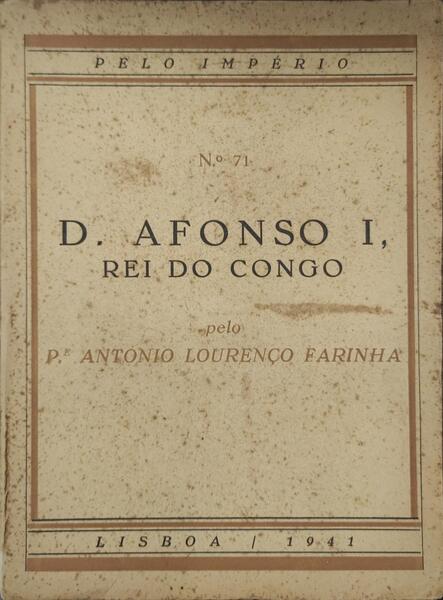 D. AFONSO I REI DO CONGO.