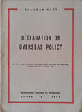 DECLARATION ON OVERSEAS POLICY.