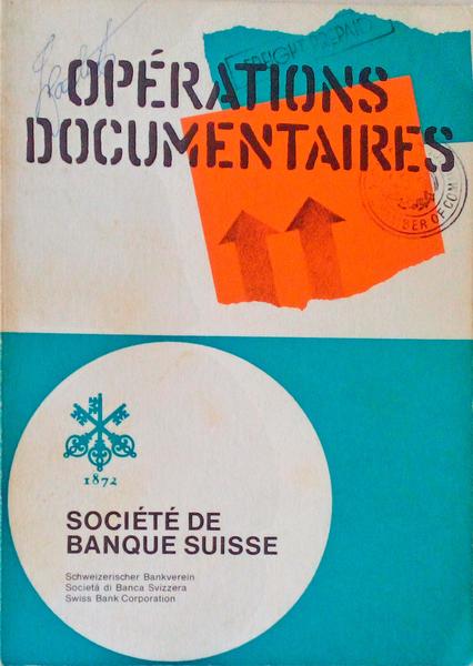 OPÃ‰RATIONS DOCUMENTAIRES.