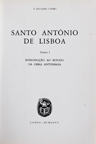 SANTO ANTÃ“NIO DE LISBOA.