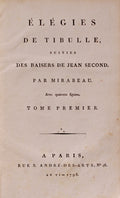 Ã‰LÃ‰GIES DE TIBULE.