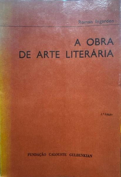 A OBRA DE ARTE LITERÃRIA.