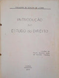 INTRODUÃ‡ÃƒO AO ESTUDO DO DIREITO.