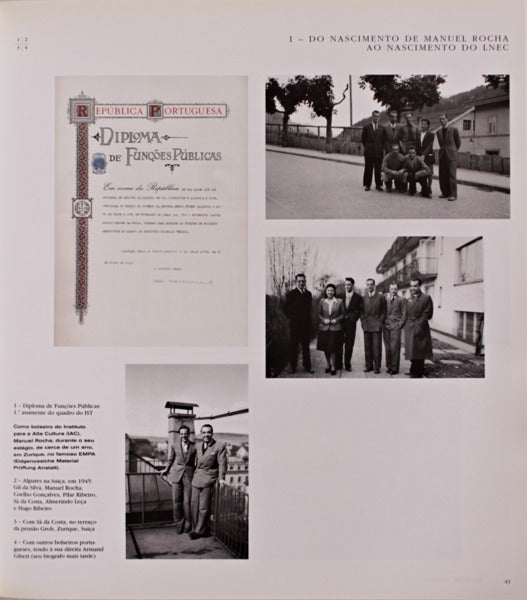FOTOBIOGRAFIA DO ENGENHEIRO MANUEL ROCHA. 1913-1981.