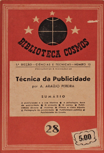 TÃ‰CNICA DA PUBLICIDADE. [ENC.]