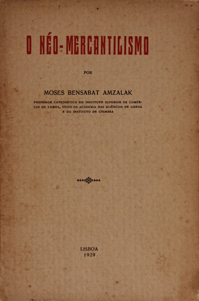 O NÃ‰O-MERCANTILISMO.