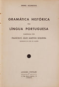 GRAMÃTICA HISTÃ“RICA DA LÃNGUA PORTUGUESA.