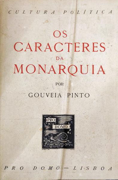 OS CARACTERES DA MONARQUIA.
