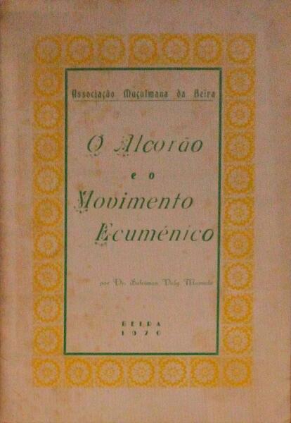 O ALCORÃƒO E O MOVIMENTO ECUMÃ‰NICO.