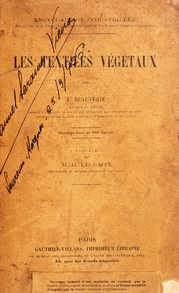 LES TEXTILLES VÃ‰GÃ‰TAUX.