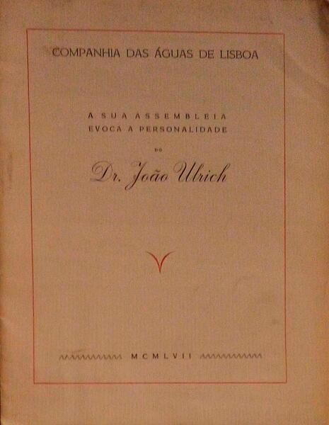 SUA (A) ASSEMBLEIA EVOCA A PERSONALIDADE DO DR. JOÃƒO ULRICH.