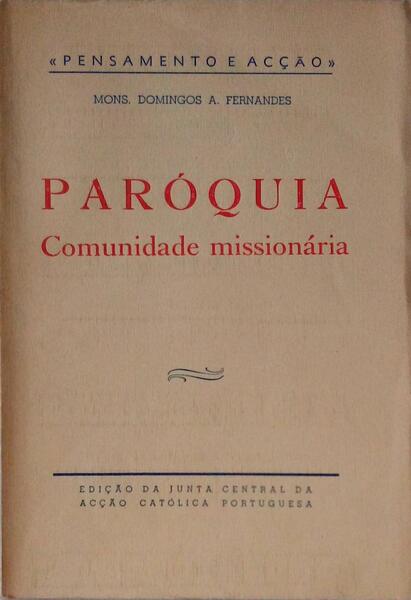 PARÃ“QUIA COMUNIDADE MISSIONÃRIA.