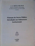 FINANÃ‡AS DO SECTOR PÃšBLICO, INTRODUÃ‡ÃƒO AOS SUBSECTORES INSTITUCIONAIS.