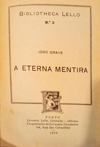 A ETERNA MENTIRA.