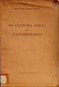DA CULTURA GERAL DO UNIVERSITÃRIO.