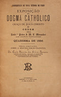 EXPOSIÃ‡AO DO DOGMA CATHOLICO.