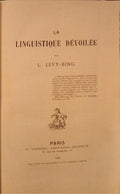 LA LINGUISTIQUE DÃ‰VOILÃ‰E