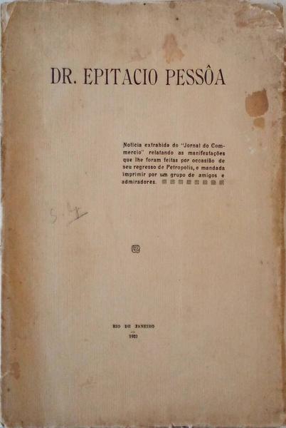 DR. EPITACIO PESSÃ”A