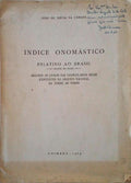 ÃNDICE ONOMÃSTICO RELATIVO AO BRASIL.