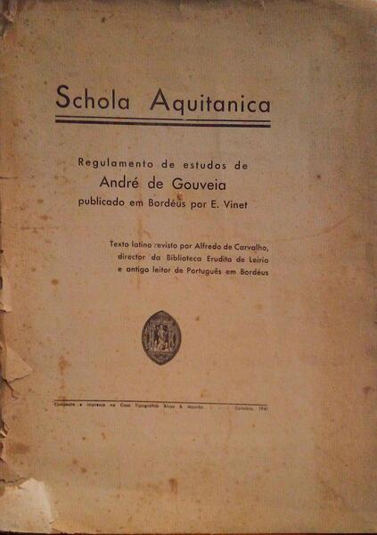 SCHOLA AQUITANICA.