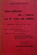 UMA FALÃŠNCIA DE... MARCA NA 9.Âª VARA DE LISBOA.