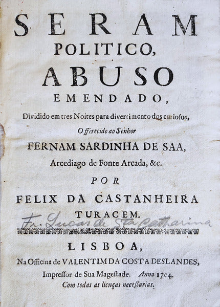 SERAM POLÃTICO