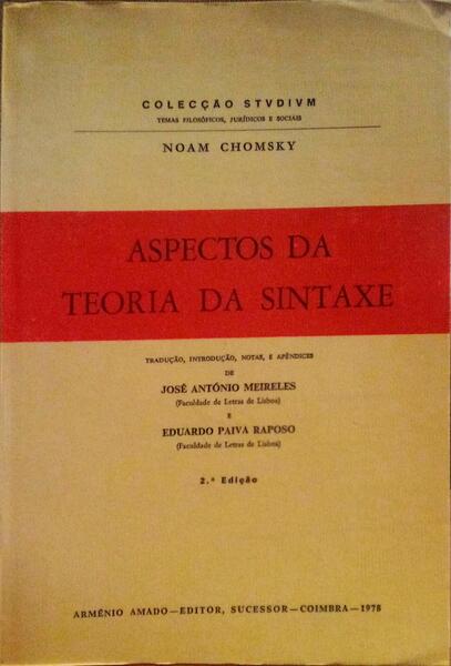 ASPECTOS DA TEORIA DA SINTAXE.