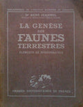 LA GENÈSE DES FAUNES TERRESTRES.