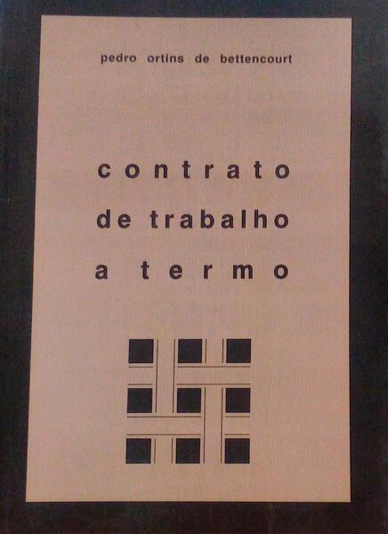 CONTRATO DE TRABALHO A TERMO.