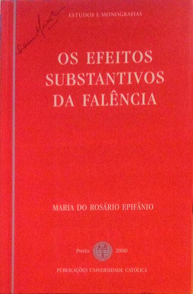 OS EFEITOS SUBSTANTIVOS DA FALÃŠNCIA.