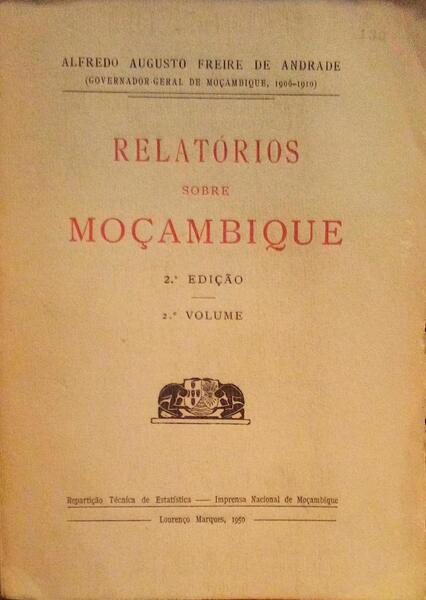 RELATÃ“RIOS SOBRE MOÃ‡AMBIQUE.
