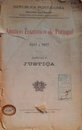 ANUÃRIO ESTATÃSTICO DE PORTUGAL 1913 A 1917.