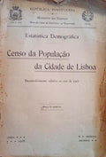 CENSO DA POPULAÃ‡ÃƒO DA CIDADE DE LISBOA. [1911].