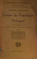 CENSO DA POPULAÃ‡ÃƒO DE PORTUGAL NO 1.Âº DE DEZEMBRO DE 1911, PARTE V.