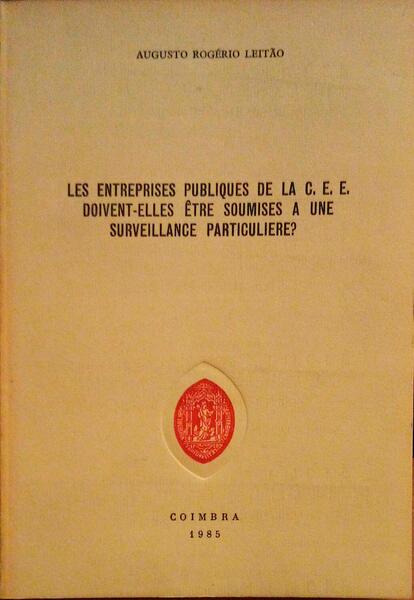 LES ENTREPRISES PUBLIQUES DE LA C. E. E.